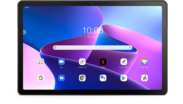 Tablet Lenovo Tab M10 Plus (3rd Gen) 128GB + 4GB Storm Grey + Folio Case  ...