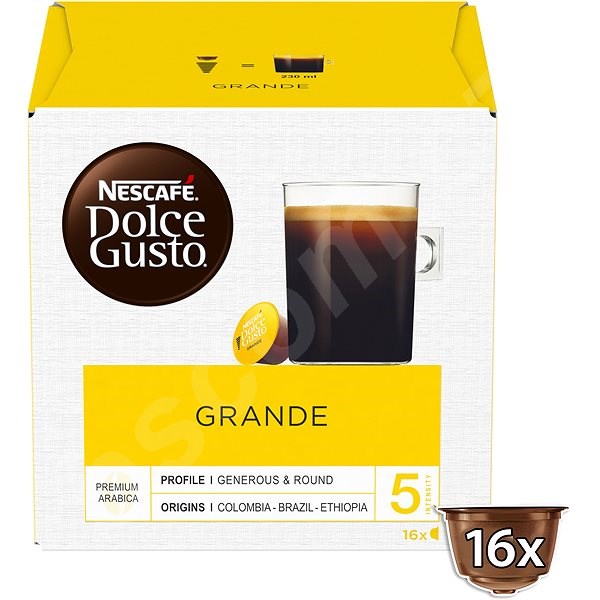Kávové kapsule NESCAFÉ Dolce Gusto Grande 16ks